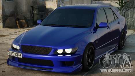 Toyota Altezza Blue para GTA San Andreas