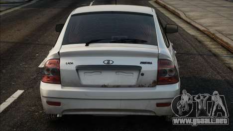 Lada Priora Hatchback Plateado para GTA San Andreas