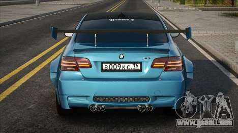 BMW M3 E92 Coupe Cou para GTA San Andreas