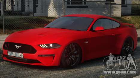 Ford Mustang GT Red para GTA San Andreas