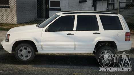 Jeep Grand Cherokee ZJ White para GTA San Andreas