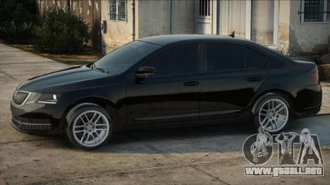 Skoda Octavia Black para GTA San Andreas