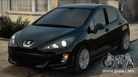 Peugeot 308 Black para GTA San Andreas