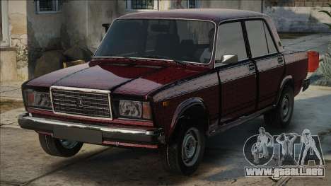 VAZ 2107 Estilo Rojo para GTA San Andreas