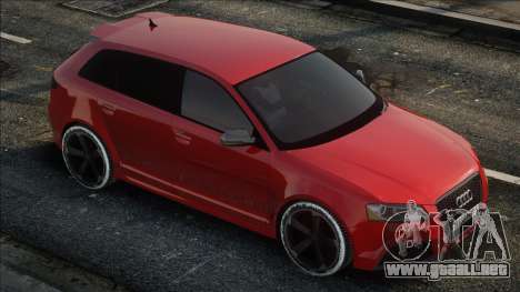 Audi RS3 Red para GTA San Andreas