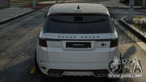 Land Rover Range Rover SVR MT para GTA San Andreas