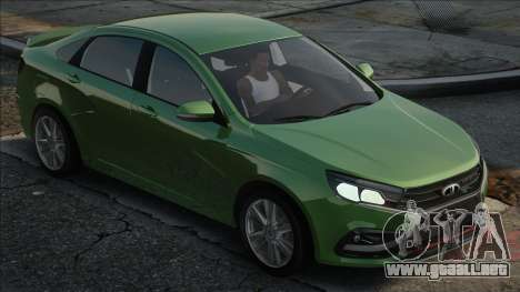 Lada Vesta Sport Green para GTA San Andreas