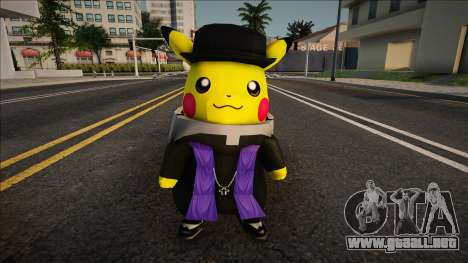 Pikachu Yellow Skin para GTA San Andreas