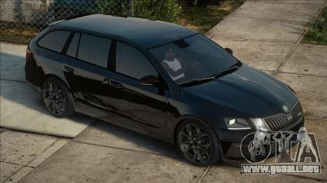 Skoda Octavia RS Black para GTA San Andreas