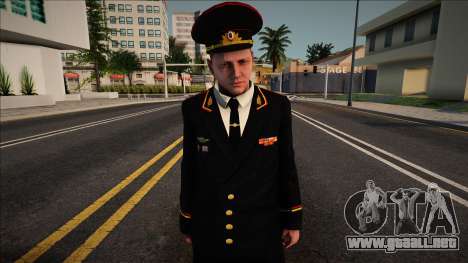 General de División del Ministerio del Interior para GTA San Andreas