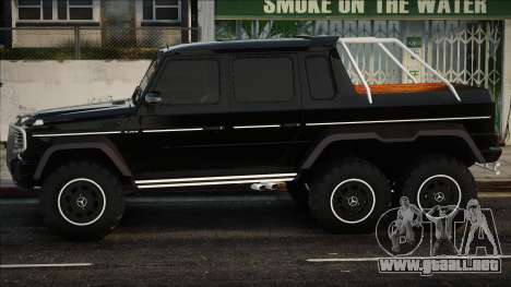 Mercedes-Benz G65 AMG 6X6 Blek para GTA San Andreas