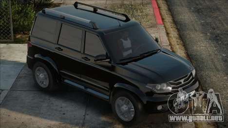 UAZ Patriota Negro para GTA San Andreas