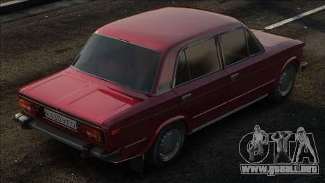 VAZ 2106 Rojo para GTA San Andreas