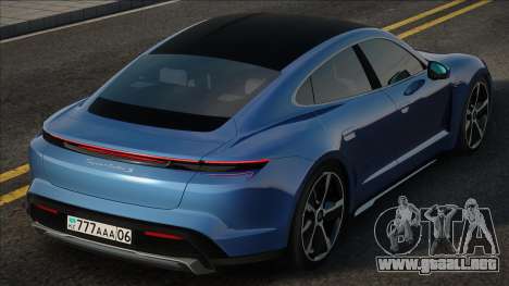 2021 Porsche Taycan Turbo S KZ para GTA San Andreas