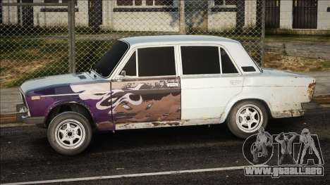 VAZ 2106 Oxidado y muerto para GTA San Andreas