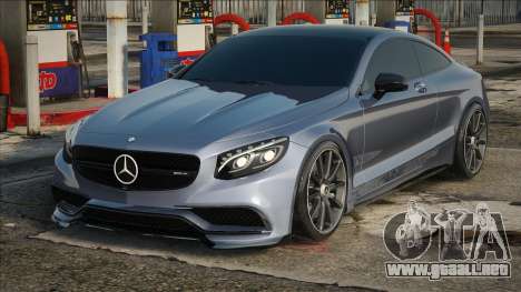 Mercedes-Benz s63 Coupe Silver para GTA San Andreas