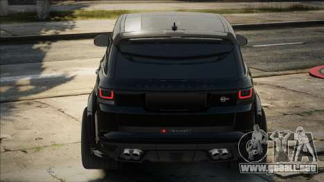 Land Rover Range Rover Mansory Black para GTA San Andreas