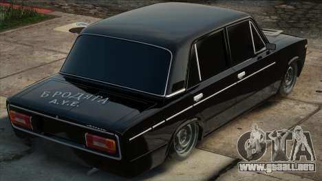 VAZ 2106 Negro Metal para GTA San Andreas