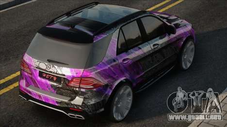 Mercedes-Benz GLE63 AMG Paint para GTA San Andreas