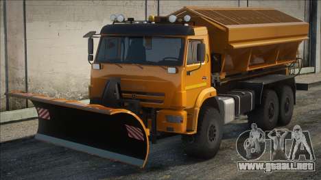 Kamaz 43118 (Quitanieves) para GTA San Andreas