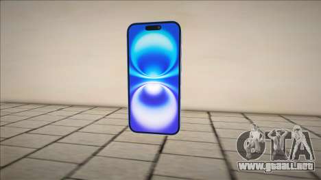 Apple iPhone 16 (Aquamarine) para GTA San Andreas