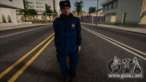 Nuevo empleado del Ministerio de Situaciones de  para GTA San Andreas