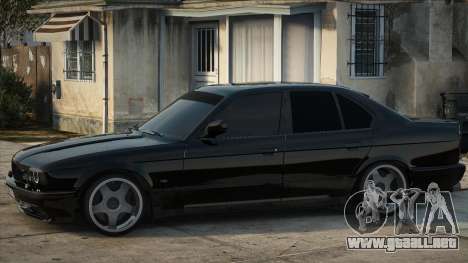 BMW E34 535i Black para GTA San Andreas