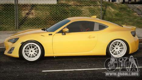 Toyota GT86 Amarillo para GTA San Andreas