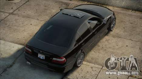 BMW E46 330D Black para GTA San Andreas