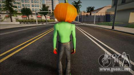 Pumpkin Zombie para GTA San Andreas