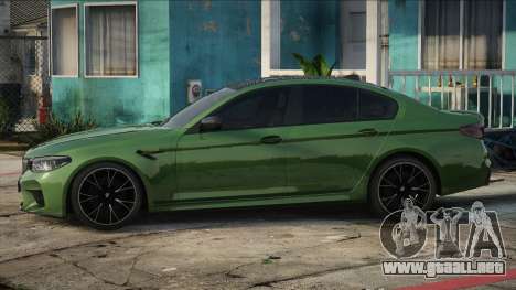 BMW M5F90 Competition Green para GTA San Andreas