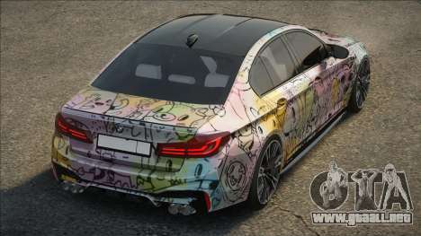 BMW M5 Vinyl para GTA San Andreas