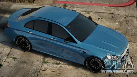 Mercedes-Benz E63 w213 BLUE para GTA San Andreas