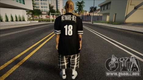 Barrio 18 Street Gang Man 2 para GTA San Andreas