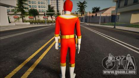 Red Zeo Ranger (Power Rangers Zeo) para GTA San Andreas