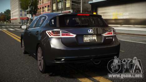 Lexus CT200H Musjey para GTA 4