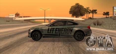 BMW M4 F82 Lit Energy para GTA San Andreas