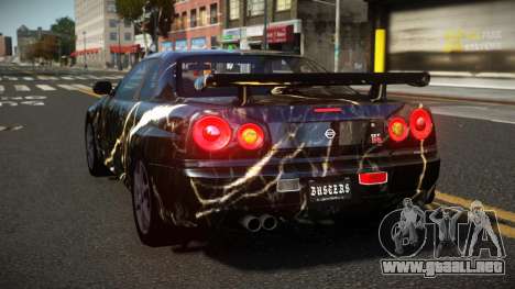 Nissan Skyline R34 Heroshi S9 para GTA 4