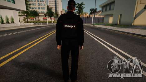 Teniente Mayor del Servicio de Patrulla en Br para GTA San Andreas