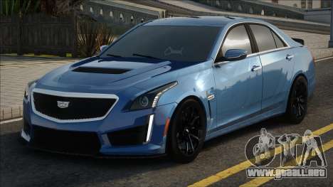 Cadillac CTS-V Blue Version para GTA San Andreas