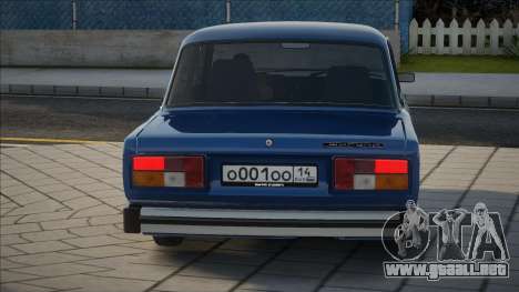 VAZ 2107 Culata Azul para GTA San Andreas