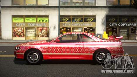 Nissan Skyline R34 Heroshi S1 para GTA 4