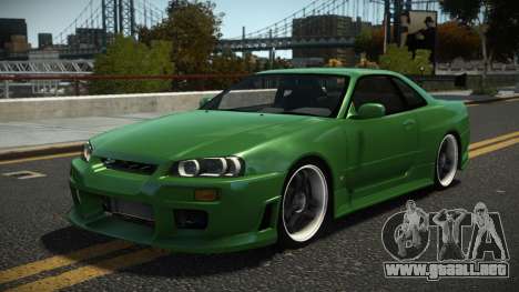 Nissan Skyline R34 Biklef para GTA 4