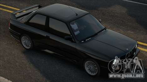 1991 BMW M3 E30 Black para GTA San Andreas