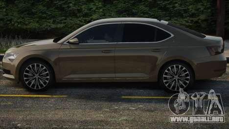 Skoda Superb Grey para GTA San Andreas