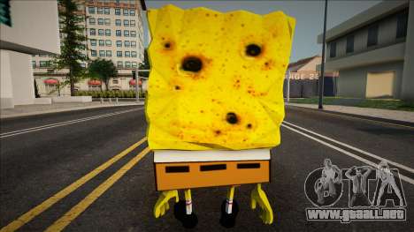 Bob Esponja en la Cúpula de la árbol de Arenita para GTA San Andreas