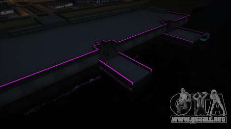 Iluminación de neón del muelle de Las Venturas para GTA San Andreas