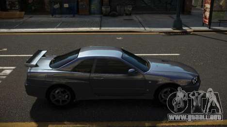 Nissan Skyline R34 Heroshi para GTA 4