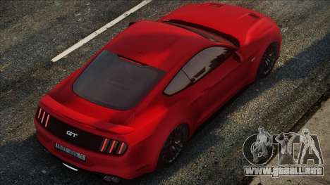 Ford Mustang GT Red para GTA San Andreas