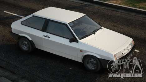 VAZ 2108 Blanco (Culata) para GTA San Andreas